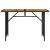 Set mobilier de grădină cu perne, 2 piese, negru, poliratan GartenMobel Dekor