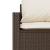 Set canapele de grădină, 4 piese, cu perne, maro poliratan maro GartenMobel Dekor