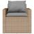 Set canapele de grădină, 4 piese, cu perne, bej, poliratan GartenMobel Dekor