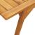 Set de balcon, 3 piese, lemn masiv de acacia GartenMobel Dekor