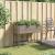Jardinieră de grădină cu raft, gri, poliratan GartenMobel Dekor