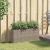 Jardinieră de grădină cu 2 ghivece, gri, 90x20x40 cm poliratan GartenMobel Dekor