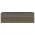 Jardinieră de grădină cu 3 ghivece gri 105x30x32 cm poliratan GartenMobel Dekor