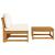 Set mobilier de grădină cu perne, 3 piese, lemn masiv acacia GartenMobel Dekor