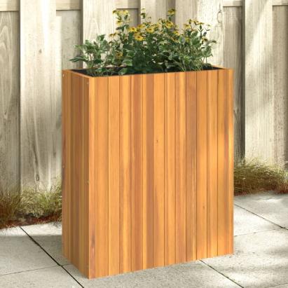 Jardinieră de grădină, 59x27,5x70 cm, lemn masiv de acacia GartenMobel Dekor