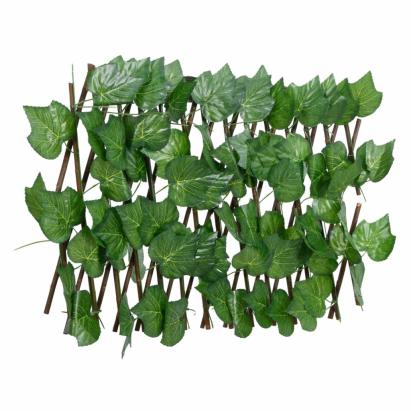 Spalier frunze struguri artificiale extensibil, verde 180x20 cm GartenMobel Dekor