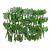 Spalier frunze struguri false extensibil 5 buc verde 180x20 cm GartenMobel Dekor