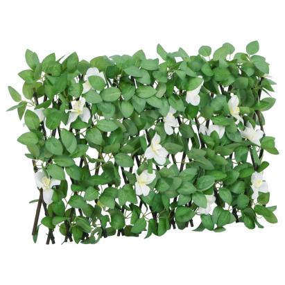 Spalier cu iederă artificială, extensibil, verde, 180x30 cm GartenMobel Dekor