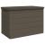 Cutie de perne de exterior maro 77,5x44,5x53 cm polipropilenă GartenMobel Dekor