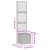 Suport pentru plante cu gard Maro 35 x 30 x 135 cm Metal GartenMobel Dekor