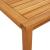 Set mobilier de grădină, 5 piese, poliratan negru/lemn acacia GartenMobel Dekor