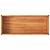 Jardinieră grădină cu raft 110x45x80cm lemn masiv acacia/oțel GartenMobel Dekor