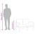 Canapea de grădină cu perne, 2 locuri, lemn masiv de acacia GartenMobel Dekor
