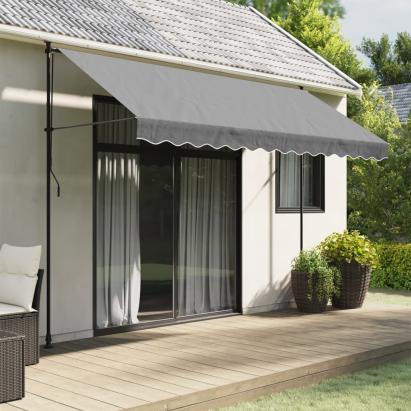 Pânză de rezervă fald copertină, antracit 3,5 m dungi GartenMobel Dekor