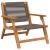 Mobilier de grădină 2 pcs Gri 67 x 78 x 73 cm GartenMobel Dekor