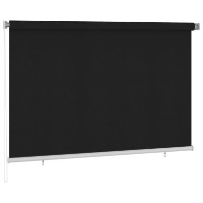 Jaluzea tip rulou de exterior, negru, 220x140 cm GartenMobel Dekor