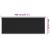 Jaluzea tip rulou de exterior, negru, 400x140 cm, HDPE GartenMobel Dekor