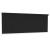 Jaluzea tip rulou de exterior, negru, 400x140 cm, HDPE GartenMobel Dekor
