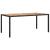 Set mobilier de grădină cu perne, 7 piese, negru, poliratan GartenMobel Dekor