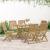 Set mobilier de grădină, 7 piese, lemn masiv de acacia GartenMobel Dekor
