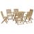 Set mobilier de grădină, 7 piese, lemn masiv de acacia GartenMobel Dekor