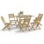 Set mobilier de grădină, 7 piese, lemn masiv de acacia GartenMobel Dekor