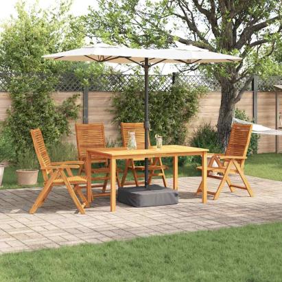 Set de masă pentru grădină 5 pcs Maro Lemn Solid de Acacia GartenMobel Dekor