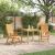 Set de masă pentru grădină 3 pcs Maro Lemn Solid de Acacia GartenMobel Dekor
