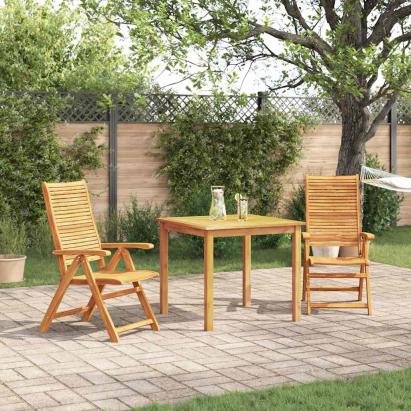 Set de masă pentru grădină 3 pcs Maro Lemn Solid de Acacia GartenMobel Dekor