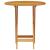 Set Bistro Pliabil 3 pcs Maro Lemn Solid de Acacia GartenMobel Dekor