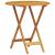 Set Bistro Pliabil 3 pcs Maro Lemn Solid de Acacia GartenMobel Dekor