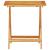 Set Bistro Pliabil 3 pcs Maro Lemn Solid de Acacia GartenMobel Dekor