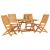 Set de masă pentru grădină 5 pcs Maro Lemn Solid de Acacia GartenMobel Dekor