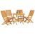 Set de masă pentru grădină 5 pcs Maro Lemn Solid de Acacia GartenMobel Dekor