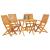 Set de masă pentru grădină 5 pcs Maro Lemn Solid de Acacia GartenMobel Dekor