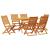 Set de masă pentru grădină 7 pcs Maro Lemn Solid de Acacia GartenMobel Dekor