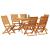Set de masă pentru grădină 7 pcs Maro Lemn Solid de Acacia GartenMobel Dekor