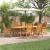 Set de masă pentru grădină 7 pcs Maro Lemn Solid de Acacia GartenMobel Dekor