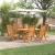 Set de masă pentru grădină 7 pcs Maro Lemn Solid de Acacia GartenMobel Dekor