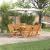 Set de masă pentru grădină 7 pcs Maro Lemn Solid de Acacia GartenMobel Dekor