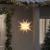 Lumină de Crăciun cu LED, alb, 57 cm, pliabil GartenMobel Dekor