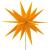 Lumină de Crăciun cu LED/țăruș de sol, galben, 57 cm, pliabilă GartenMobel Dekor