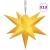 Lumină de Crăciun 10 LED-uri galben 10 cm GartenMobel Dekor