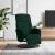 Scaun de relaxare cu taburet, verde închis, catifea GartenMobel Dekor
