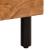 Dulap lateral, 60x33x75 cm, lemn masiv de acacia GartenMobel Dekor