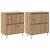 Bufeturi 2 pcs stejar artizanal GartenMobel Dekor