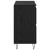 Bufeturi 2 pcs Stejar negru GartenMobel Dekor