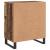 Bufet 2 pcs Lemn vechi 60 x 35 x 70 cm GartenMobel Dekor