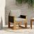 Canapea Medie pentru Exterior Lemn Solid de Acacia natural GartenMobel Dekor