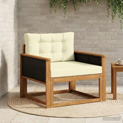 Canapea Medie pentru Exterior natural GartenMobel Dekor